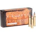 HSM Varmint 6mm Remington V-Max 75 Grain 20 Rounds - HSM Ammo