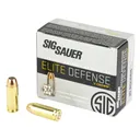 Sig Sauer, Elite Performance, 10mm Auto, V Crown Jacketed Hollow Point, 200 Grain, 20 Rounds - Sig Sauer