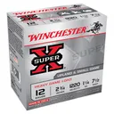 Winchester SuperX 12 Gauge 1-1/4 Ounce Heavy Game Load #7.5 Shot 250 Rounds - Winchester
