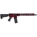 Shark Coast Tactical 300-040-1000-00 Blaze 5.56 NATO 30+1 16" Black Nitride Threaded Barrel, Red Blaze Cerakote Picatinny Rail Aluminum Receiver, Magpul SL-K Black Polymer Stock, Black Polymer Grip - Shark Coast Tactical