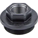 KGM Suppressors A-SMG9-DTA-S-4 Direct Thread Adapter SMG9 M13.5x1 Nitride Steel - Kgm Suppressors