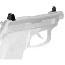 Beretta Ber 20x Sights Tall Steel Serrated Rear White Dot Front Suppressor Ready - Beretta
