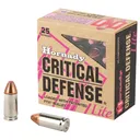 Hornady Critical Defense Lite 9mm Luger Flex Tip Expanding 100 Grain 25 Rounds - Hornady