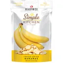 ReadyWise SK05007 Simple Kitchen Freeze Dried Fruit Bananas 1 Serving Pouch 6 Per Case - Readywise