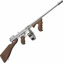 Auto Ordnance 1927A-1 .45 ACP 16.5in 50rd Chrome Tiger Stripe - Auto-Ordnance