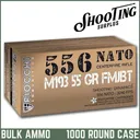 *FREE SHIPPING* Fiocchi M193 5.56 NATO 55 gr. FMJ - CASE 1000 Rounds - Fiocchi