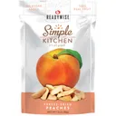 ReadyWise SK05008 Simple Kitchen Freeze Dried Fruit Peaches 1 Serving Pouch 6 Per Case - Readywise