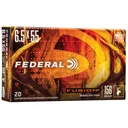 Federal Fusion 6.5x55 Swedish Soft Point 156 Grain 20 Rounds - Federal Ammo