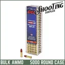 CCI Clean22 Rimfire Ammo 22 Long Rifle Lead Round Nose 40 Grain - CASE 5000 Rounds - CCI