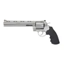 Colt Anaconda 44 Magnum 8in Barrel 6 Rounds Stainless Semi-Bright Hogue Grips - Colt