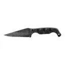 STROUP MINI 3" ACID ETCD BLK W/SHTH - Stroup Knives