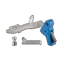 Apex Tactical Action Enhancement Kit Blue Glock Gen 3/4 Trigger Upgrade - Apex Tactical
