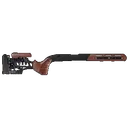 Woox Furiosa Walnut Aluminum Chassis Ruger 10/22 Bolt Action 14-15in LOP - Woox