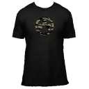 Magpul MAG1292-001-M Tiger Stripe Icon Black Cotton/Polyester Short Sleeve Medium - Magpul Industries