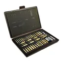 RIFLE/HANDGUN MASTER FACING/CHAMFERING SET W/BRASS PILOTS - Brownells