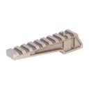Badger Ordnance C1 Coaxial Laser Integration Fixture 9 Slot Tan Picatinny Rail - Badger Ordnance