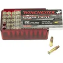 Winchester Power Point Max 22 Long Rifle Lead Hollow Point 42 Grain 50 Rounds - Winchester