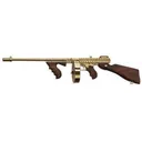 Auto Ordnance 1927A1 Deluxe .45 ACP 16.5in 50rd Titanium Gold Tiger Stripe - Auto-Ordnance