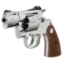 Colt Python 357 Magnum 2.5in Barrel 6-Round Stainless Semi-Bright Walnut Grips - Colt