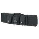 Rukx Gear ATICT42DGB Tactical Double Gun Case 42" Water Resistant Black 600D Polyester w/ Non-Rust Zippers Reinforced Velcro & Adjustable Back Straps - American Tactical Inc.