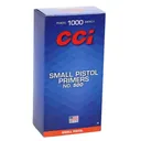 CCI 500 STD SMALL PISTOL PRIMER 100 RD/BX 10BX/BRICK 50 BX/CS - CCI