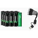 ZXAA RECHARGABLE BATTERY 12-PACK - Coast Products