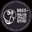 Firebird USA M65IR M65IR Moving Trajectory/Static Impact Enhancement Flash/Smoke/Sound Universal Firearm 65mm 10 Targets - Firebird Usa