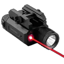 Alliance Consumer Group Rm600Lsr Rail Mount Light Red Laser 600 Lumens Ambidextrous Usb-C Rechargeable - iProtec