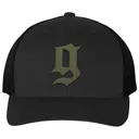 PUFF G TRUCKER HAT BLACK - Gbrs Group