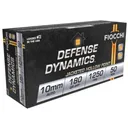 FIOCCHI DEFENSE DYNAMICS 10MM 180GR JHP 50RD BX/500RD CASE - Fiocchi Ammo