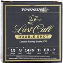 Winchester Ammo LCDS1237 Last Call Double Shot 12Gauge 3" 1 1/4oz BBSteel/7TSS Shot 25 Per Box/10 Case - Winchester