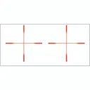 Gunstar Rifle Crosshair Orange High Visibility Reticle for Rifles US Made - Gunstar