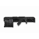 MIDMOD RAIL RACK W/MAG PACK HANGER FOR AR-308/AK-47 - Tactical Walls