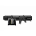 MINMOD RIFLE RACK W/MAG PACK HANGER FOR AR-15 - Tactical Walls