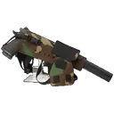 Cole-tac VWX111 Varmint Wrangler XL Pistol Holder Chest M81 Woodland Right Hand - Cole-TAC