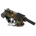 Cole-tac VWX112 Varmint Wrangler XL Pistol Holder Chest M81 Woodland Left Hand - Cole-TAC