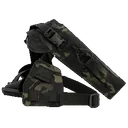 Cole-tac VW105 Varmint Wrangler Pistol Holder Multi-Cam Black Right Hand - Cole-TAC