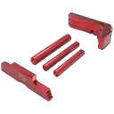 Cross Armory Glock 43 3 Piece Upgrade Kit Red Aluminum - Cross Armory