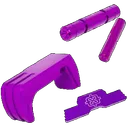 Cross Armory G43 3 Piece Kit Purple for Glock 43 Action Parts - Cross Armory