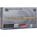 Federal Premium 7mm Backcountry Barnes LRX All Copper 168 Grain 20 Rounds - Federal Ammunition