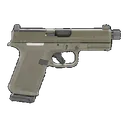 Ruger RXM 9mm 4" Threaded 15rd Olive Drab Green Pistol - Ruger