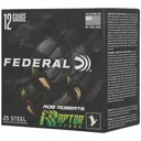 Federal Premium Rob Roberts Raptor 12 GA 3" 1-3/8oz #3 Steel 25ct - Federal Ammo