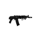 Zastava ZPAP85 Alpha AK-47 Pistol BULGED TRUNNION 1.5MM RECEIVER - Black | 5.56NATO | 10" Barrel | Quad Rail | Booster Brake | Rear Trunnion Picatinny rail - Zastava Arms