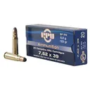 Prvi Partizan PPU Rifle Ammunition 7.62x39mm Soft Point 123 Grain 20 Rounds - Prvi Partisan