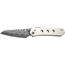 CIVIVI Vision FG 3.54" Damascus Ivory G10 Folding Knife - Civivi