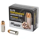 Sig Sauer Elite Performance 45 Acp V Crown Jacketed Hollow Point 230 Grain 20 Rounds - Sig Sauer