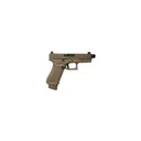 Glock V-Series 19X 9mm 4.6" Threaded Suppressor Height Sights FDE Pistol - Glock