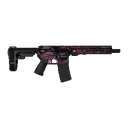 Shark Coast Tactical Anime-15 Black Cherry 5.56 NATO 10.5" 30rd Pistol - Shark Coast Tactical