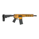Shark Coast Tactical Topography Orange 5.56 NATO 10.5" 30rd Pistol - Shark Coast Tactical
