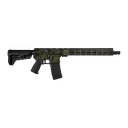 Shark Coast Tactical Distressed 5.56 NATO 16" 30rd Green Rifle - Shark Coast Tactical
